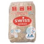 Natur'Suisse EN+A1 DIN+ pellets 100% madeira macia – palete de sacos de 70 x 15kg